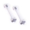 Pack De 2 Trabas Multipropósito Ajustables Para Seguridad 0