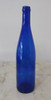 Botella De Vidrio Azul (ideal Decoración) 0