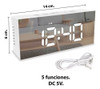 Reloj Digital Despertador Led Reloj De Mesa 6