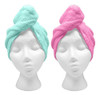Turbie Twist Xl Toallas De Pelo 2 Unidades 0
