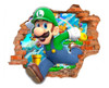 Vinilo Pared Rota Infantiles Mario Bros Wall Sticker 2