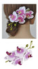 Paquete De 8 Pinzas Para El Cabello Con Flores De Orquideas 3