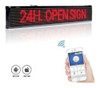 Cartel Led Programable Rojo Wifi 100 X 20 Cm 1