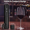 Abridor Eléctrico De Vino A Pilas Con Tapón De 4