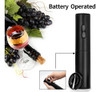 Abridor Eléctrico De Vino A Pilas Con Tapón De 5