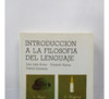 Libro  Introducción A La Filosofía Del Lenguaje 0