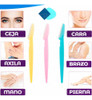 Set Perfilador De Cejas Vello Facial Cuello Rostro Quita 3