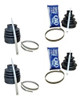 Kit X4 Fuelles Semieje Caja Rueda Fiat Duna Uno (1995/) 0