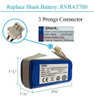 Batería De Repuesto Shark Rvbat700 P/ Aspiradoras Bagotte 1