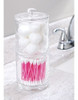 Mdesign Bathroom Vanity Glass - Organizador De Almacenamient 2