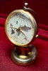 Reloj Le Temps Dorado Mapa Terráqueo Minatura Colección 1