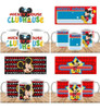 20 Plantillas Sublimación Tazones Mickey Mouse Tazas 4