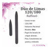 Lima Duo Para Uñas Raffinee Recta 120/180  En Lefemme 1