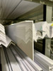 Perfil De Aluminio Angulo 100 X 20 Mm Blanco X 3 Metros 1