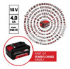 Power X Change Original Einhell Repuesto Accesorio 4,0ah 18v 5