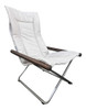 Reposera Poltrona  Ecocuer Cromada  Plegable Interior Ext. 1