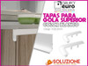 Tapas Terminales Para Gola Superior Color Blanco Grupo Euro! 1