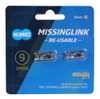 Conectores Cadena Kmc Missinglink 9v Re-usable Shimano Sram 1