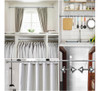 Barra De Cortina De Tension Inoxidable, Plata, 66-193 Cm 5