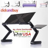 360 ° Ajustable Plegable Laptop Notebook Escritorio Mesa Con 2
