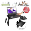 360 ° Ajustable Plegable Laptop Notebook Escritorio Mesa Con 3