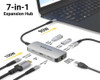Usb-c Multimedia 7 En 1 Hub Hdmi 4k, 100 Vatios Usb-c Power 3