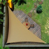 Media Sombra Toldo Vela Triangular Beige - 3m X 4m 5