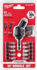 Adaptador Pivot 30° Atornillador 1/4 Con 10 Puntas Milwaukee 1