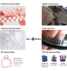 Kit De Mochila Y Bolso Transparente Mommore 5