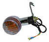 Farol De Giro Tras. Izquierdo Cromado Zanella Sapucai 125- 1