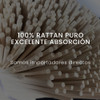 Varillas De Rattan Natural Para Difusor 100 Unidades 2