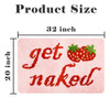 Yonchic Get Naked Bath Mat, Microfibra Suave Y Gruesa, Diver 1