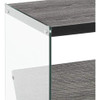 Convenience Concepts Soho End Table Weathered Grey 2