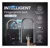 Candado Con Huella Digital Tactil Usb Resistente Agua Seguro 2