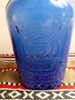 Antigua Botella De Leche De Magnesia Azul Cobalto.  Usa 1