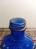 Antigua Botella De Leche De Magnesia Azul Cobalto.  Usa 6