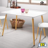 Mesa Rectangular Empoli Diseño Eames 120x80cm - Blanca 4