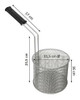 Canasto Freidor 10ltr - Para Olla De Fundición - Hot Sale 2
