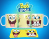 Kit Plantillas Tazas Bob Esponja Sublimación M2 3