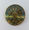 Pin Boton Prendedor Armanda Argentina. Vidrio Curvo 1