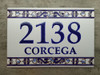 Números De Puerta En Cerámica Resistentes Artesanales 4