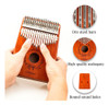 Waltsun Kalimba Thumb Piano 17 Teclas Portátil Mbira Finger 2 Waltsun Kalimba Thumb Piano 17 Teclas Portátil Mbira Finger 2