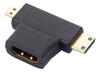 Adaptador Xtreme Hdmi Tipo T A Mini Hdmi + Micro Hdmi 1