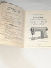 Antiguo Manual De Instrucciones Singer 451k21/25 2