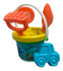 Set Juego De Playa Balde Pala Rastrillo Colador Duravit 0