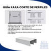 Guia Superior Reforzada Kit Placard Aluminio 1mt Grupo Euro 7