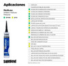 Sellador Multiuso Perbond En Cartucho De 400ml Blanco 1 U 1
