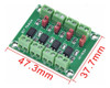 Modulo Optoacoplador Asilamiento Pc817 4 Canales 2