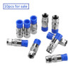 Zerone 10 Unidades Coaxiales Coaxiales Para Conector De Comp 3