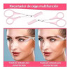 Tijera Perfiladora Cejas Depilación + Peine 1
